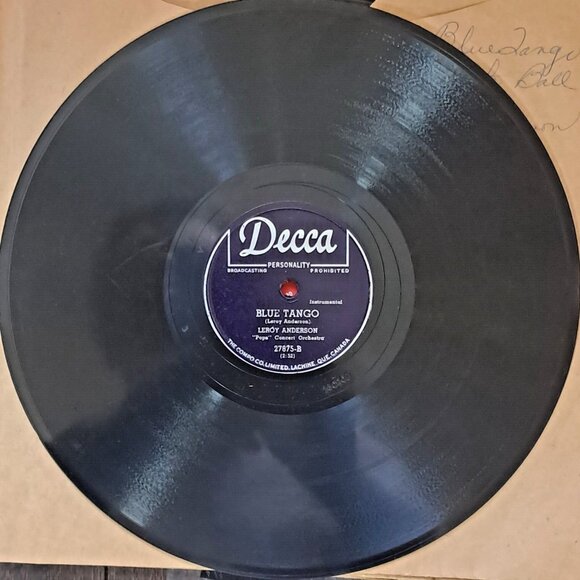 Lot of 12 Records-78's-In Record Holder-See Pictures For Details Of Each - Picture 15 of 16